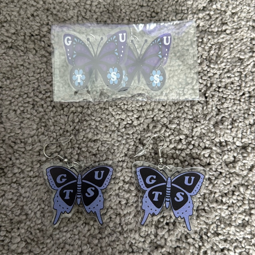 Olivia Rodrigo Guts Butterfly Earrings
